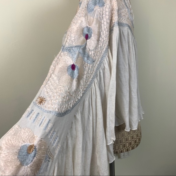 Free People embroidered flowy top - Picture 11 of 11